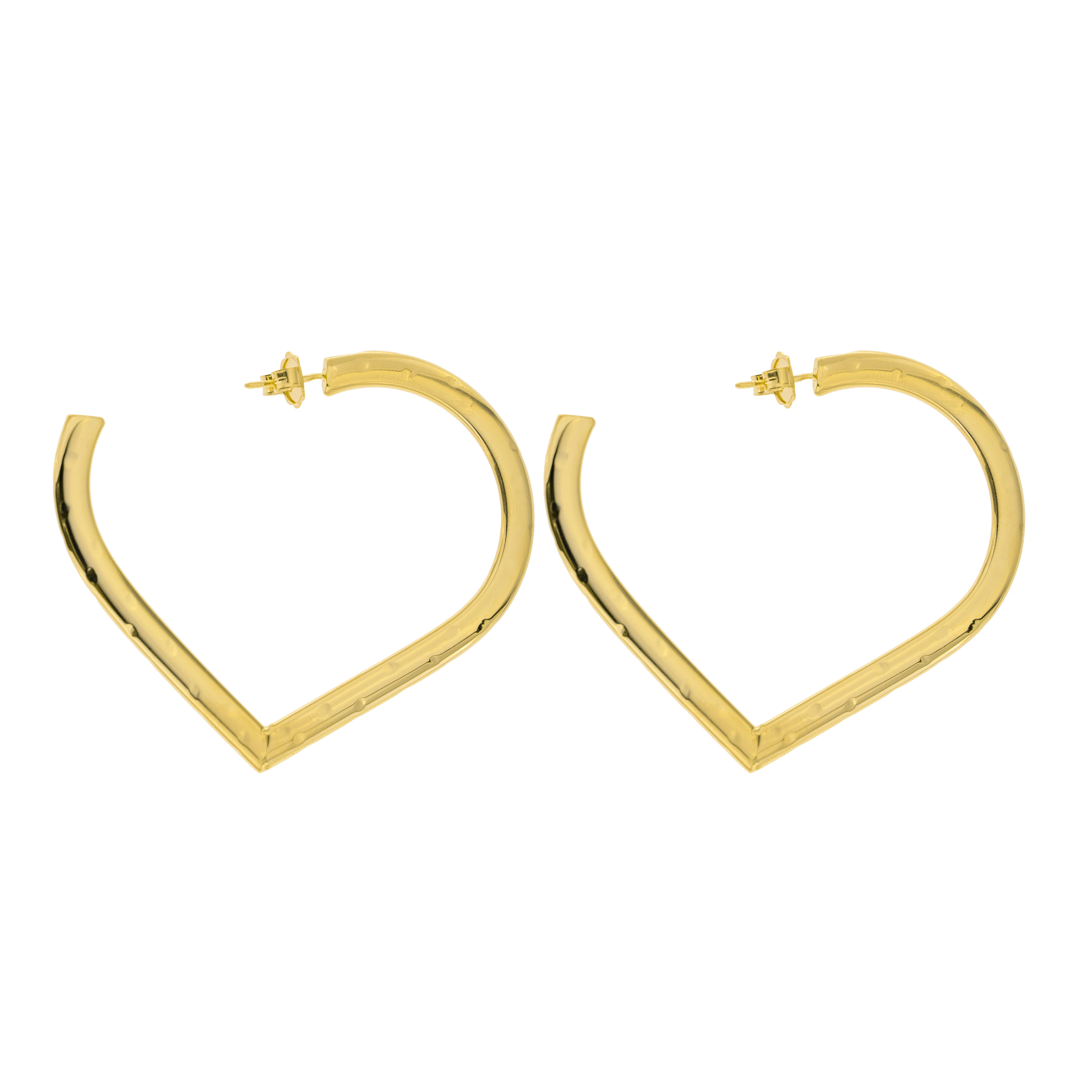 Orecchino a Paio Goldenfall - Cuore - Image 3